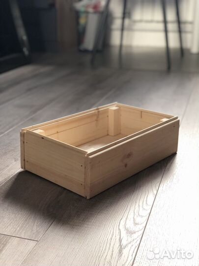 Деревянный ящик