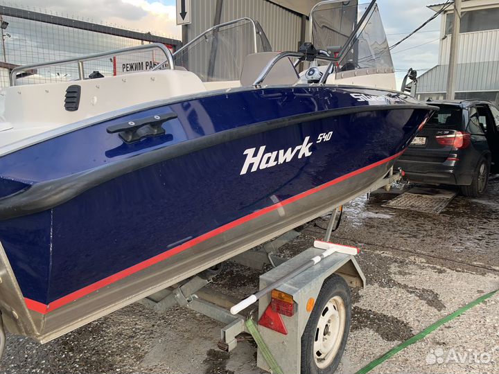 Silver Hawk 540DC+Suzuki DF115+Прицеп лав