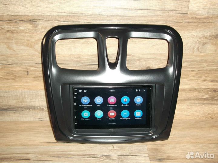 Магнитола Renault Logan 2 Android/GPS/WiFi