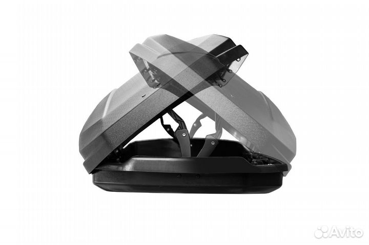 Бокс на крышу Lux Irbis 206 черный