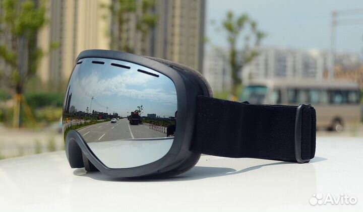 Маска горнолыжная HX10 Black Mercury