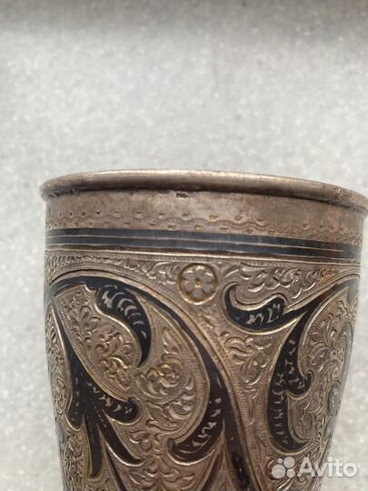 Стакан Кубачи серебро