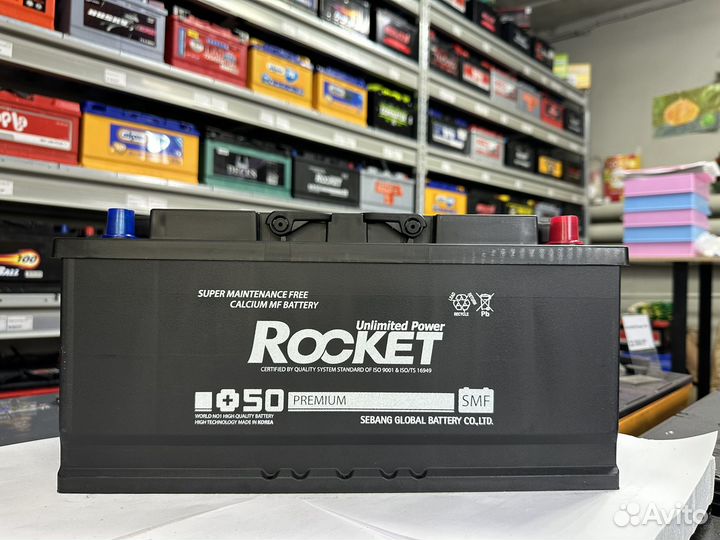 Аккумулятор Rocket smf L6 110 Ач 960 А обр