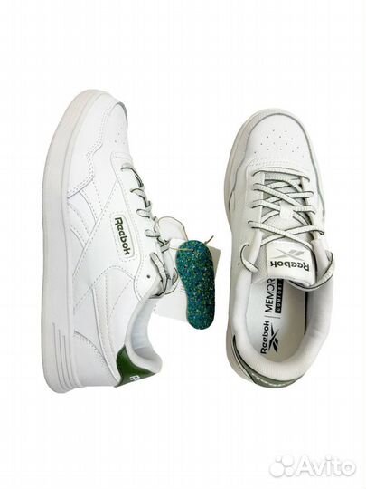 Кроссовки Reebok Court Sneakers White Green