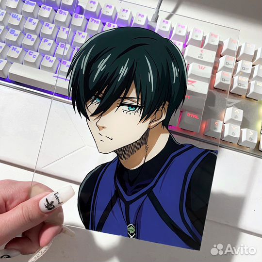 Аниме на стекле, Синяя Тюрьма, Рин Итоши