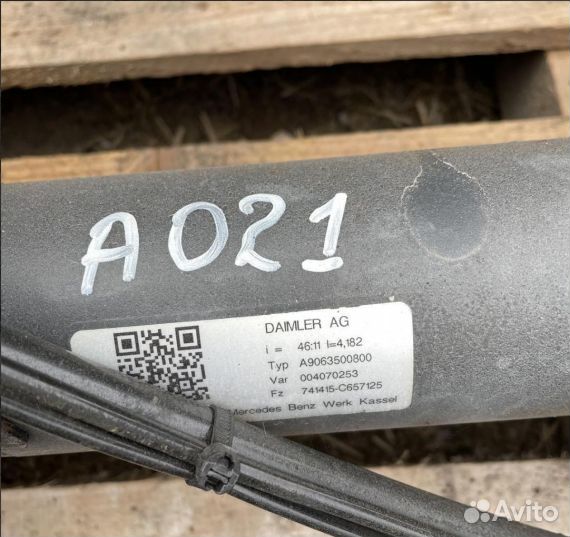 Мост задний Mercedes Sprinter 906