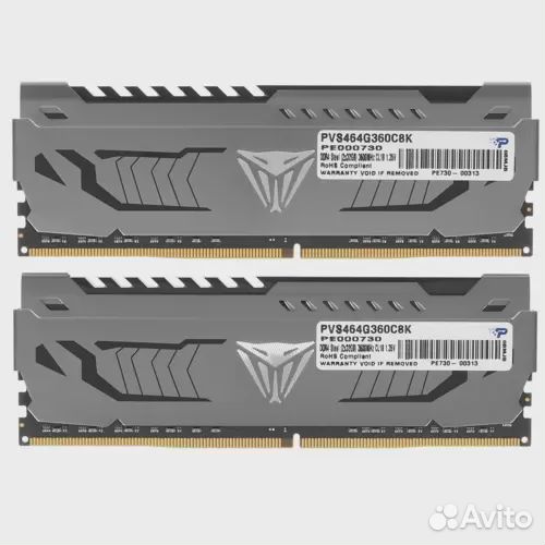 64Gb 3600 patriot (PVS464G360C8K)