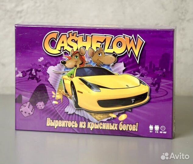 Настольная игра денежный поток cashflow