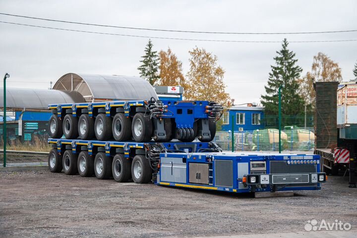 Аренда самоходных модульных платформ goldhofer