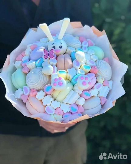 Съедобные букеты и корзины