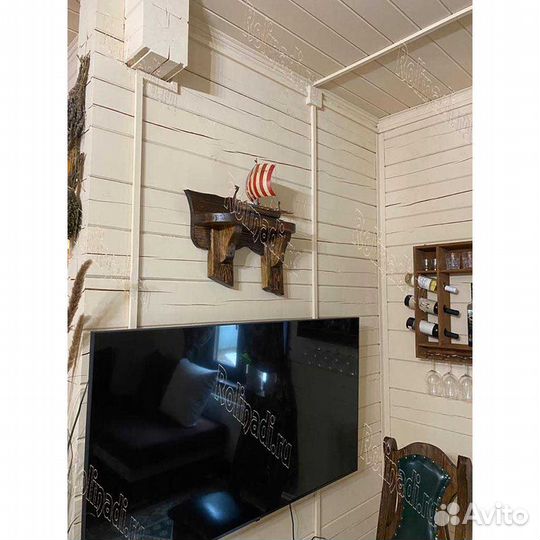 Полки из массива дерева