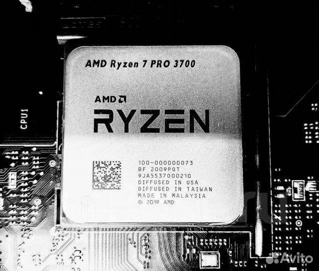 Комплект: Ryzen 7 3700 pro+msi х 370+32 ddr 4