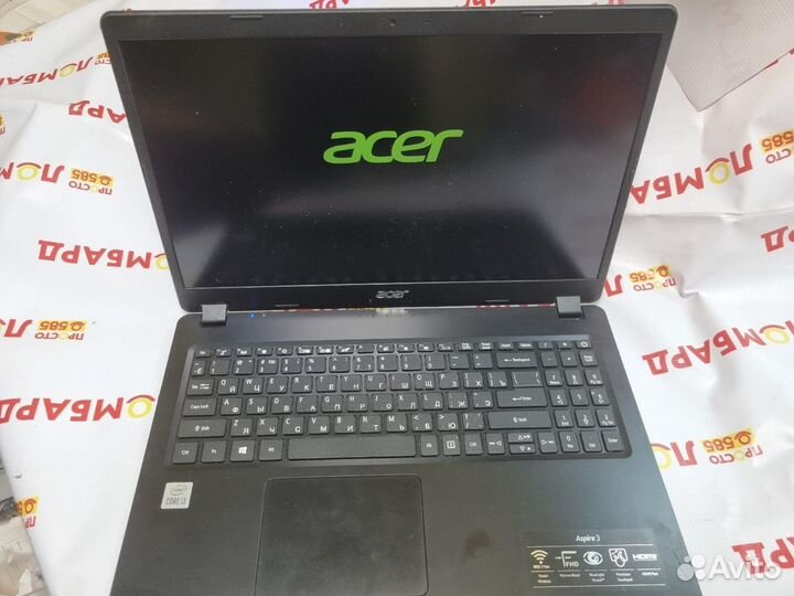 Ноутбук acer aspire A315-56 (i3 1005G1)