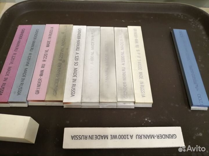 Камни для заточки, порошки, пасты, притиры