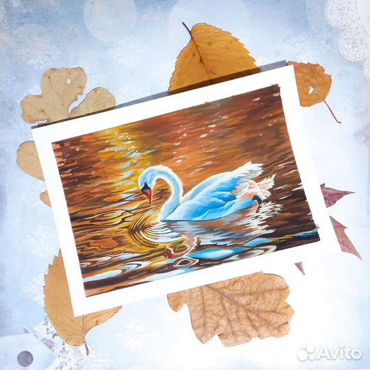 Картина акарелью на заказ