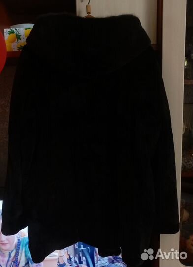 Шуба из стриженного бобра