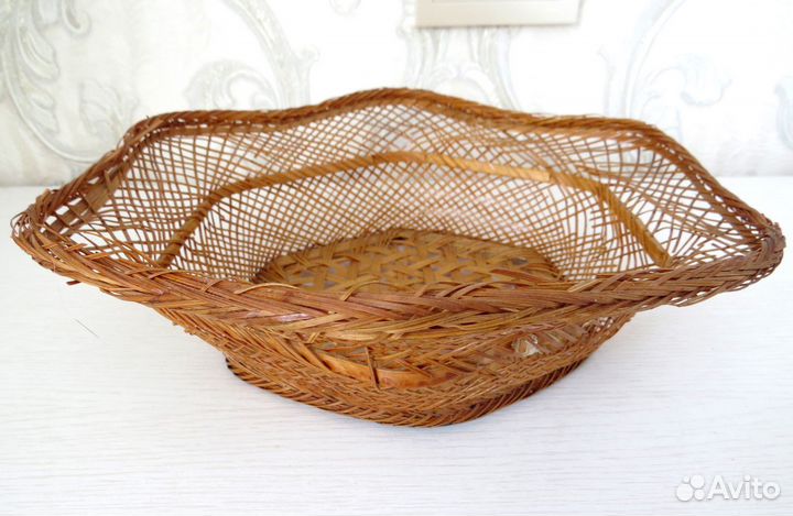 Корзинка плетеная для подарков или интерьера