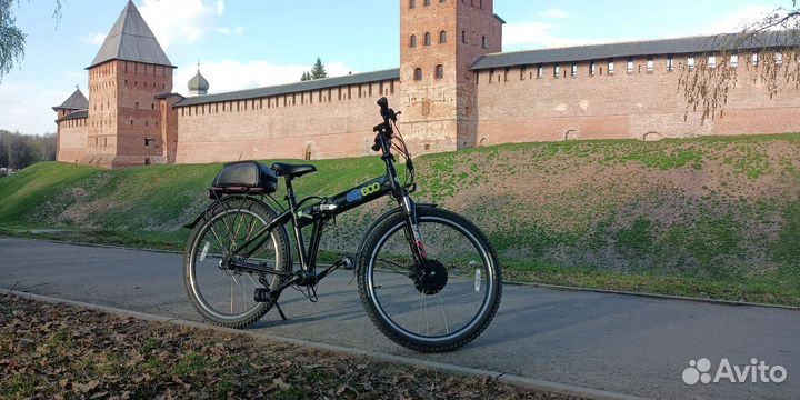 Электровелосипед Эльтреко без цепи, с карданом