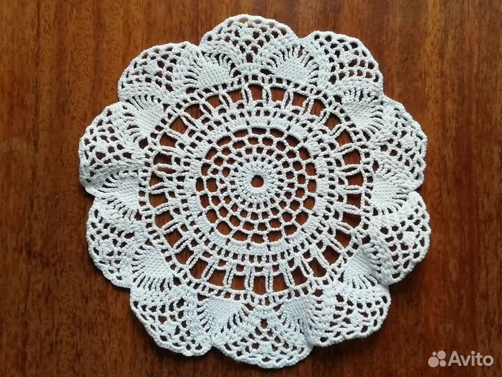 Салфетки вязаные крючком