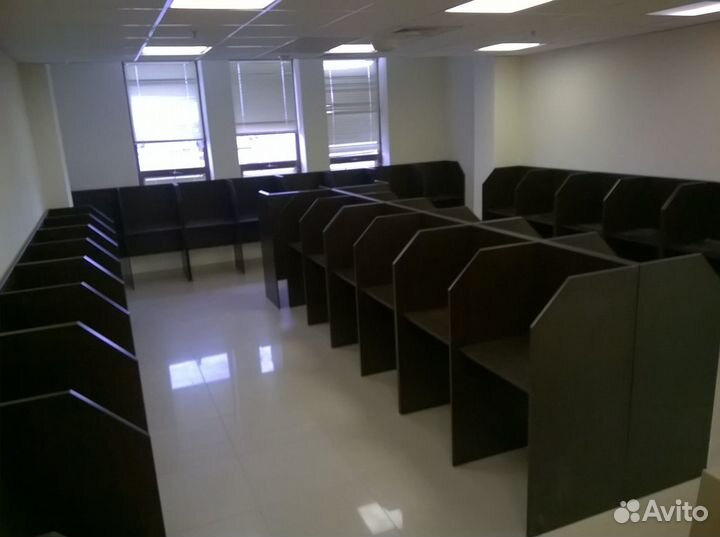 Столы с перегородками для колл-центр call-center