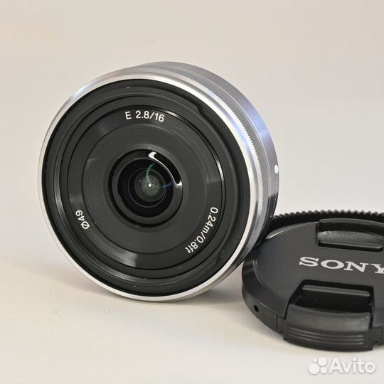 Sony 16mm 2.8 sel16f28