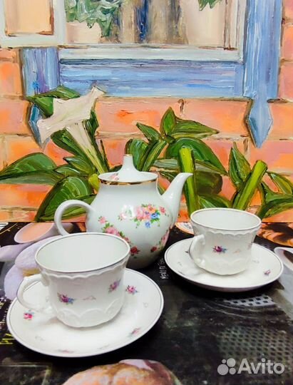 Чайный сервиз СССР дулево
