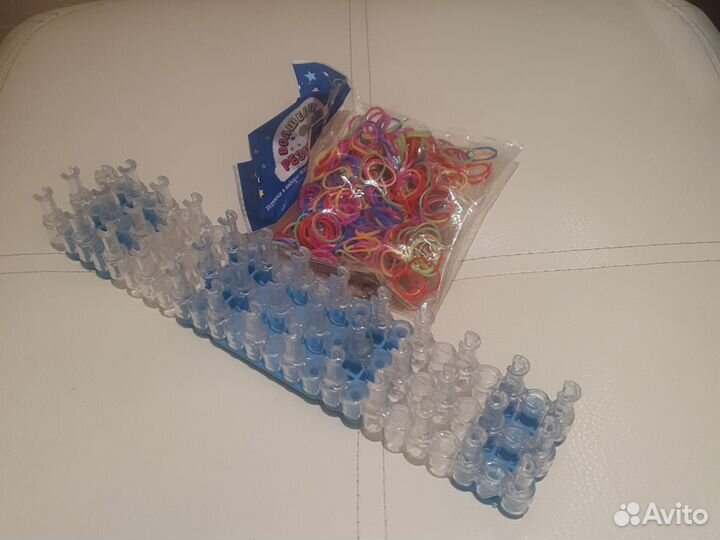 Резинки для плетения и станок для плетения