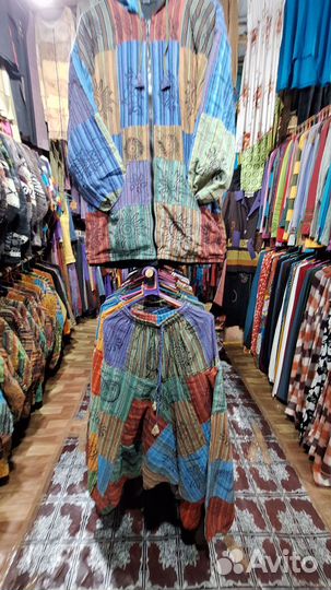 Алладины штаны одежда из Индии Непал (шаровары)