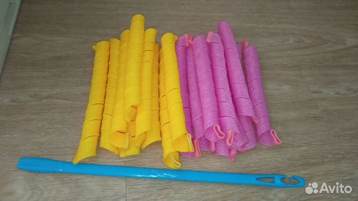 Мягкие бигуди, спираль, 18 шт