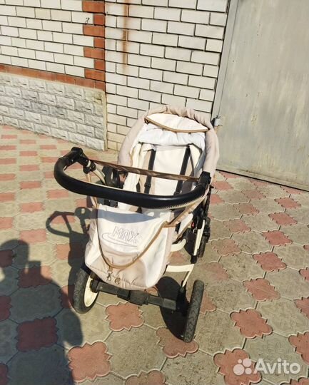 Коляска трансформер детская, с амортизаторами