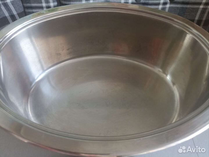 Кастрюля утятница овал 6лит zepter