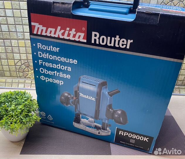 Фрезер Makita 900Вт RP0900K Оригинал Новый в кейсе