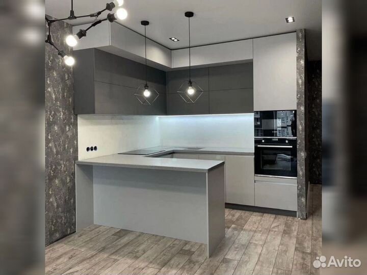 Кухня графит