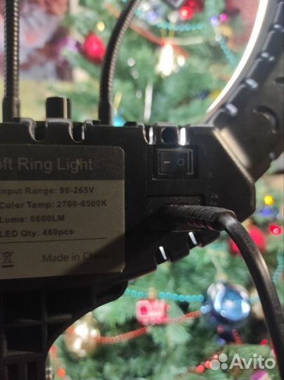 Кольцо для селфи 45 см.с тремя держателями