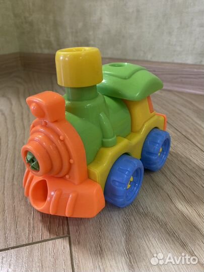 Конструктор с отверткой детский комплект 3 шт