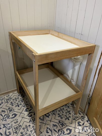 Пеленальный стол Ikea+коврик IKEA