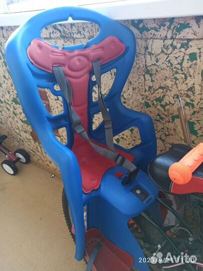 Велокресло детское Bellelli pepe