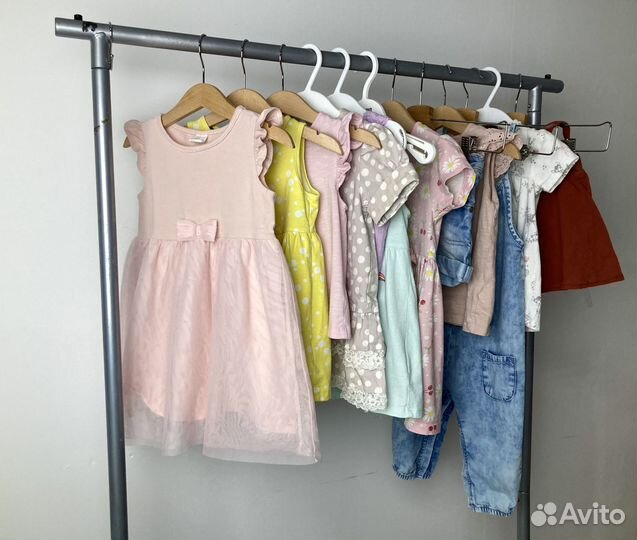Летние вещи пакетом девочке 86/92 Zara hm