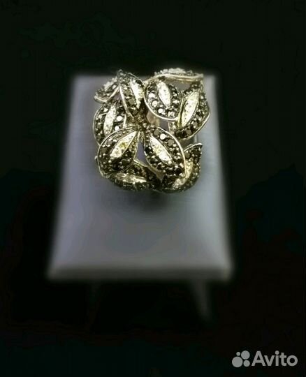 Кольцо серебряное