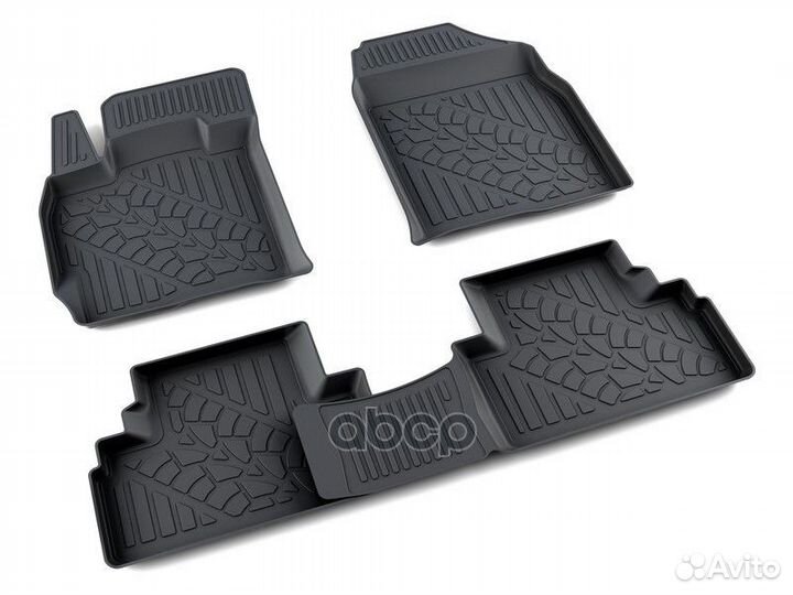 Коврики салона полиуретан черный Mazda CX-7 (ER