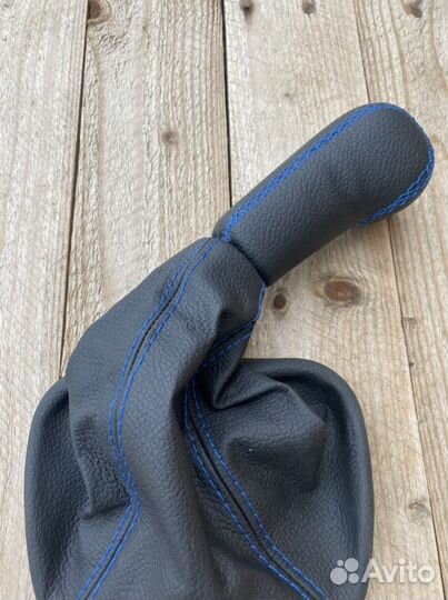 Ручка кпп на ваз 2113-2115 стандарт синяя нить