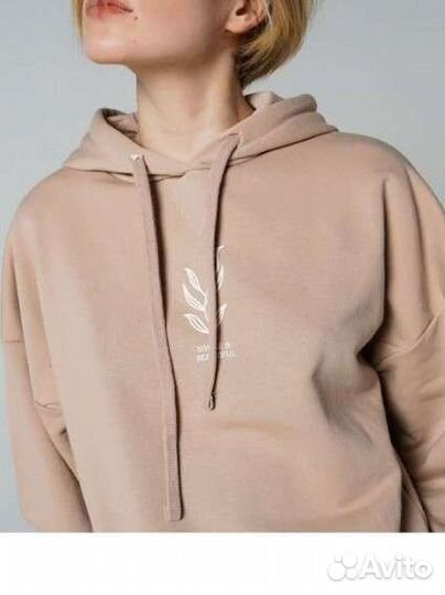 Худи Оверсайз Футер Хлопок