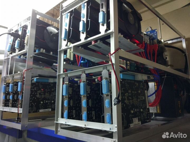 Ремонт, обслуживание, настройка майнинг фермы