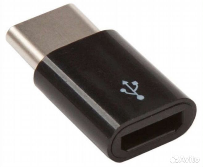 Переходник с B-type (micro USB) на C-type