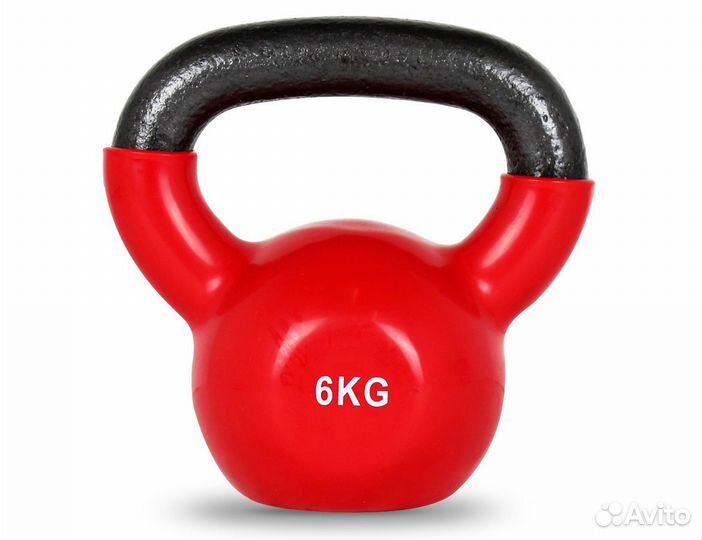 Гири виниловые 4-16 кг новые в наличии