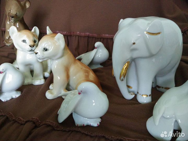 Фарфоровые статуэтки СССР лфз