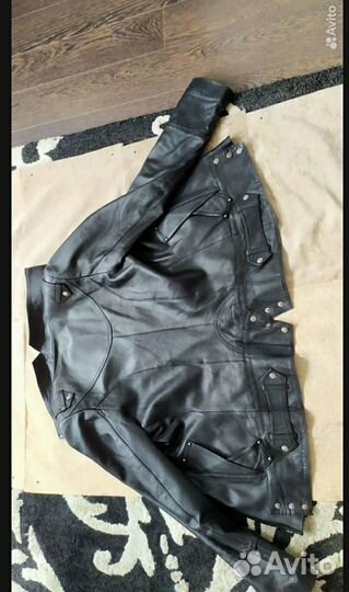 Куртка кожаная женская 40 42
