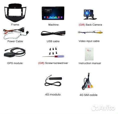 Штатная магнитола Chevrolet Cruze Android