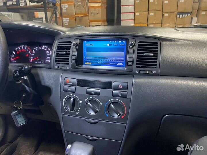 Android магнитола Toyota Corolla 120, есть Teyes