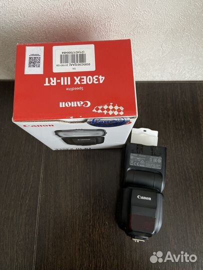 Вспышка canon 430EXlll-RT